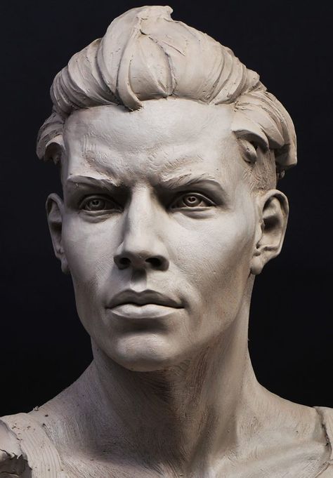 Philippe Faraut, Artist Sculpture, Head Anatomy, Traditional Sculptures, Face Anatomy, Statue Tattoo, Anatomy Sculpture, Sculpture Head, Human Sculpture