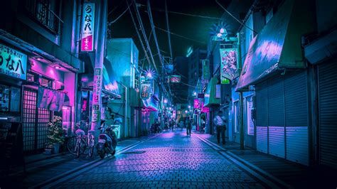 Aesthetic Neon Purple Wallpapers - Wallpaper Cave Lights Wallpaper, Neon City, Neon Noir, Japan Street, New Retro Wave, Desktop Wallpaper Art, Cyberpunk Aesthetic, Cyberpunk City, Japon Illustration