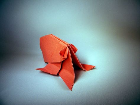 Octopus - Kunihiko Kasahara by Rui.Roda Origami Ocean, Origami Octopus, Creative Origami, Paper Fish, Water Creatures, Origami Fish, Origami Crafts, Origami Paper, Sea Creatures