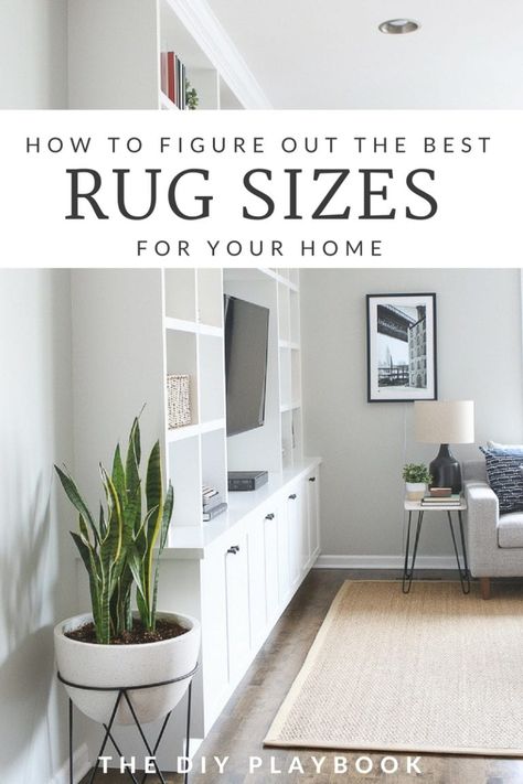 Rookie Tips for Buying the Right Size Rug | The DIY Playbook Styling Home Decor, Dresser Bedroom, Home Neutral, Neutral Accessories, Cheap Carpet, Styling Home, Bedroom Size, Carpet Pattern, Carpet Ideas