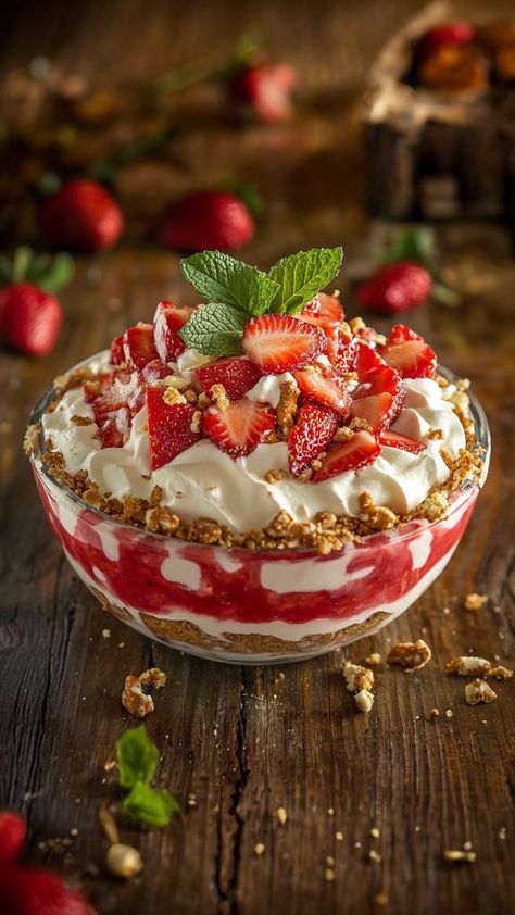 Strawberry Pretzel Salad recipe Pretzel Salad Recipe, Strawberry Pretzel Salad Recipe, Strawberry Pretzel Salad, Strawberry Pretzel, Pretzel Salad, Creamy Pudding, Salty Treats, Unique Desserts, Decadent Cakes