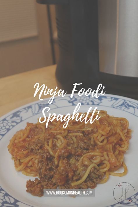 Ninja Foodi spaghetti is easy to cook all in your multi-cooker with minimal clean up for the perfect classic weeknight dinner. #NinjaFoodiSpaghetti #Spaghetti #NinjaFoodi #NinjaFoodiRecipes #Pasta #Dinner Ninja Foodi Spaghetti, Spaghetti With Ground Beef, Spaghetti Noodles, Spaghetti Pasta, Ninja Foodi, Cheese Pasta, Pressure Cooking, Dinner Sets, Main Meals