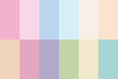 How to Create a Pastel Color Swatch in Photoshop Deco Pastel, Color Photoshop, Pastel Color Schemes, Purple Color Palettes, Pastel Gradient, Hex Color Palette, Wallpaper Pastel, Pastel Colour Palette, Pastel Palette