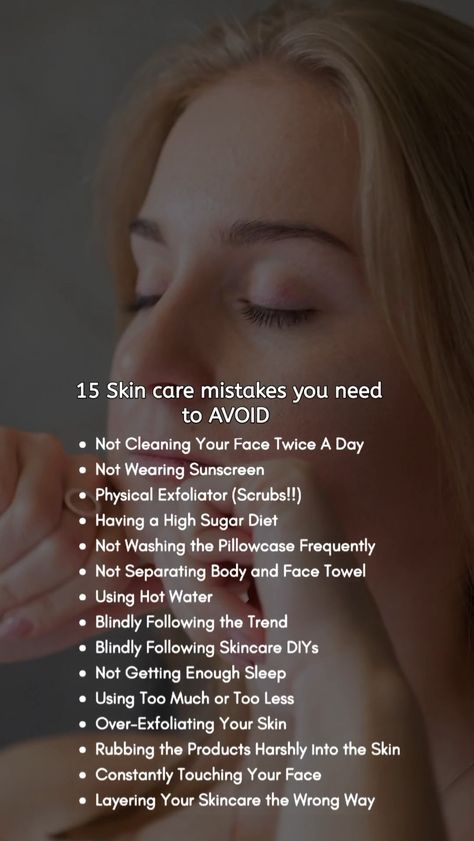 12 skin care mistakes you need to avoid ✨ Skincare For Dark Spots, Home Remedies For Face, Clear Skin Care Routine, Parlour Design, Pilates Motivation, Skincare Mistakes, Skin Care Home Remedies, Ayurvedic Skin Care, Natural Skin Care Remedies