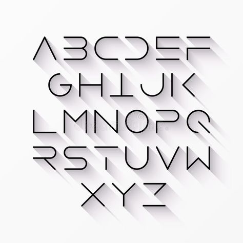 Uppercase Fonts, Typographie Logo, Alfabet Font, Inspiration Typographie, Latin Alphabet, خريطة ذهنية, Writing Fonts, Typography Alphabet, Font Alphabet