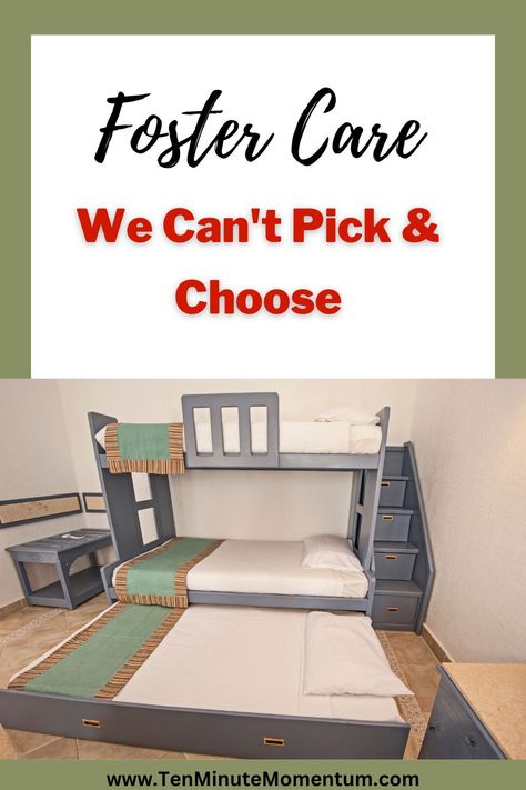 One of the challenges of foster care is that you can't really pick and choose the kind of child that fits best in your home. Yes you fill out a checklist, but at the end of the day, you must say yes or no to every child that needs a home. Foster Care Essentials, Foster Room Ideas, Foster Bedroom, Foster Care Bedroom, Inspection Checklist, Do Unto Others, Adoption Stories, Love Your Neighbour, The Foster