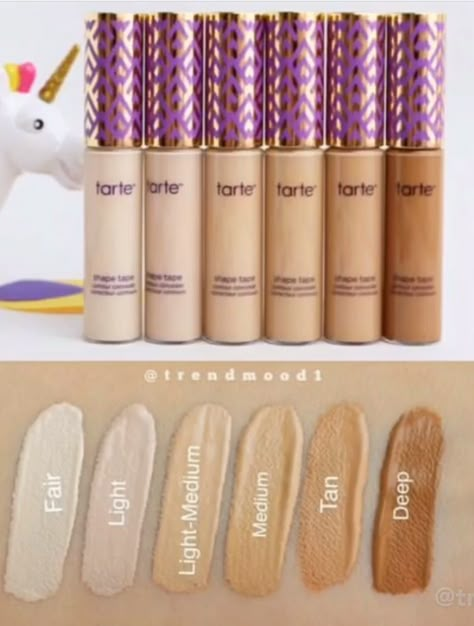 Tarte Shapetape~LoVe Makeup Products Foundation, Foundation Ideas, Make Up Kits, How To Use Makeup, Mascara Hacks, Foundation Swatches, Makeup Spray, Makeup Artist Tips, Makeup Help