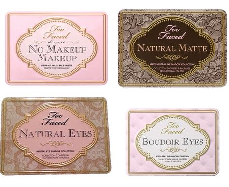 Too Faced Natural Eyes, Neutral Eyes, Face Palette, Fancy Makeup, Flawless Face, Too Faced Makeup, Natural Eyes, Makeup Items, Pretty Makeup