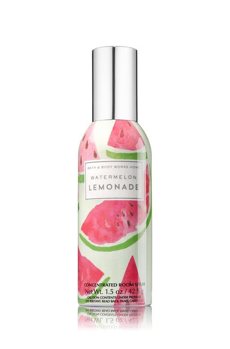 Watermelon Lemonade 1.5 oz. Room Perfume - Home Fragrance 1037181 - Bath & Body Works Room Perfume, Penyimpanan Makeup, Alat Makeup, Bath N Body Works, Watermelon Lemonade, Bath And Body Work, Bath And Body Works Perfume, Summer Fragrance, Room Sprays