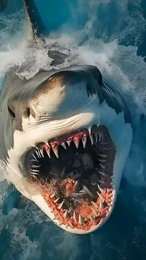 Baby Great White Shark, Deep Blue Shark, Shark Photography, William Bonner, Shark Illustration, Shark Photos, Shark Pictures, Eagle Painting, Megalodon Shark