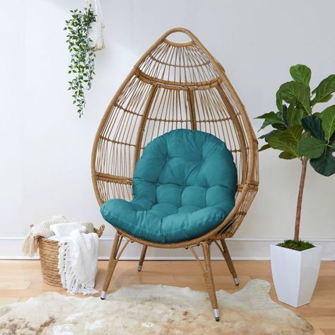 Egg chair decoration ideas