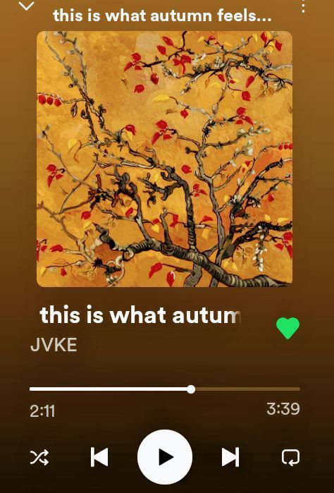 Jake has a new song it's called: this is what autumn feels like by JVKE 🍂❤️ much loved This Is What Autumn Feels Like, Jvke Spotify Wallpaper, This Is What Autumn Feels Like Jvke, Jvke Album Cover Photos, Leadership Poster, Autumn Songs, Autumn Song, Musica Spotify, Fall Songs