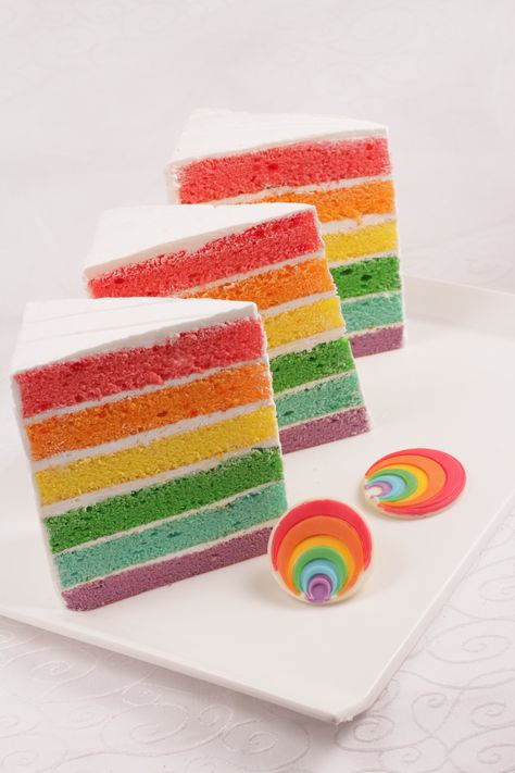 Rich Cream Cheese in every layer of Coloured Vannila Sponge Cakes, a mouthful for your colourful day its Rainbow Cakes Rainbow Sponge Cake, Personal Cakes, Cake Sponge, Food Reference, Rainbow Cakes, Sponge Cakes, Rainbow Cake, Sponge Cake, Wedding Inspo