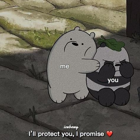 #webarebears Vanellope Y Ralph, Ice Bear We Bare Bears, Bear Quote, We Bare Bears Wallpapers, Ice Bear, Ice Bears, Cute Panda Wallpaper, Anime Quotes Inspirational, Cute Images With Quotes