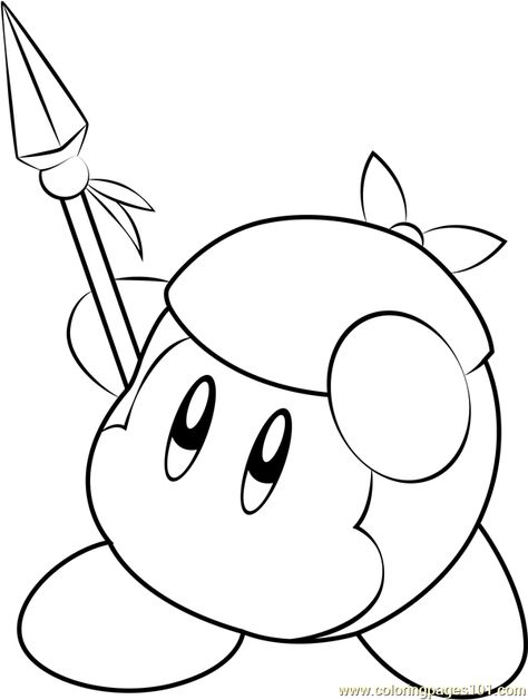 Bandana Waddle Dee Waddle Dee Tattoo, Waddle Doo, Bandana Waddle Dee, Tiffany Blue Bathrooms, Candle Sketch, Drawing Effects, Game Tattoo, King Dedede, Waddle Dee