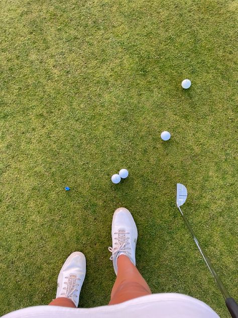 Golf Vibes Aesthetic, Golf Aethestic, Golf Range Aesthetic, Girl Golf Aesthetic, Golfing Aesthetic Girl, Top Golf Asthetic, Los Angeles Girl, Golf Pics, Golf Aesthetic