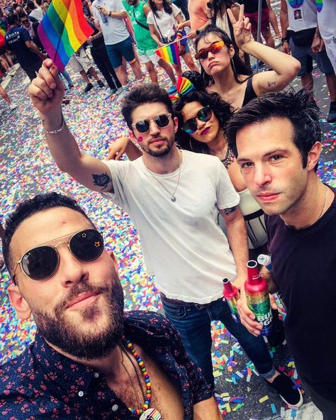 Bryan Craig on Instagram: “Spread the love . New York Pride was epic. Thank you @abcnetwork for having me and be sure to watch @grandhotelabc tonight after the…” Zeeko Zaki, New York Pride, Attractive People, In Hollywood, Halloween Face, Halloween Face Makeup, Hollywood, Thank You, New York