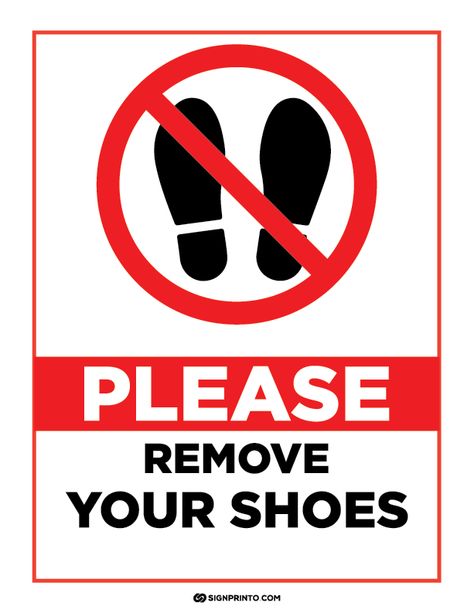 No Shoe Zone Sign, Shoes Not Allowed Sign, Remove Your Shoes Sign Funny, Remove Your Shoes Outside Poster, Please Remove Your Shoes Sign Printable, No Shoes In The House Sign, Please Remove Your Shoes Sign, Remove Your Shoes Sign, No Shoes Sign