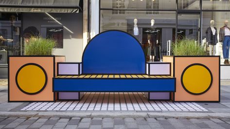 Creative Capital: How the London Design Festival Transformed the City Camille Walala, Urban Living Room, Urban Intervention, Kengo Kuma, London Design Festival, Design Festival, Street Furniture, Urban Environment, London Street