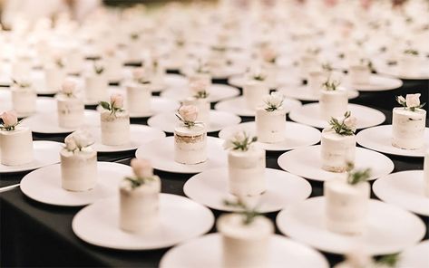 Individual mini wedding cakes are the icing on top #neworleans #bride #bridal #wedding #nola Mini Wedding Cakes, Cake Mini, Small Wedding Cakes, Individual Cakes, Wedding Cake Photos, Indie Wedding, Bridal Shower Cakes, Wedding Elements, Cake Photography