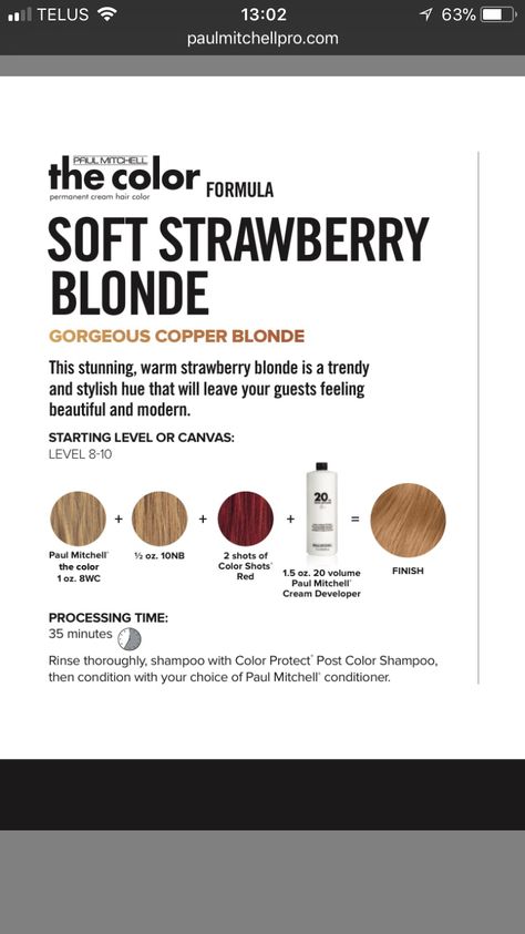 Color Xg Formulas, Paul Mitchell Strawberry Blonde Formula, Paul Mitchell Color Formulas Blondes, Lanza Formulas, Paul Mitchell Toner Formulas, Paul Mitchell Color Formulas, Paul Mitchell Color Chart, Color Formulations, Toner Formulas