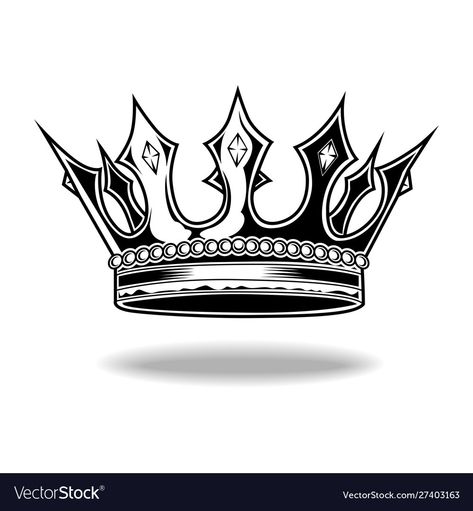 King Crown Images, Crown Black And White, King Crown Drawing, King Crown Tattoo, Facebook Cover Photos Hd, Crown Illustration, King Pic, Bahasa China, Crown Images