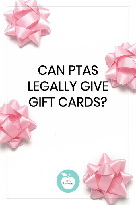 Is your PTO / PTA 501c3 tax exempt status at risk if you give teachers or parent volunteer gift cards? This post has all the answers you need! Parent Involvement Ideas, Pta Treasurer, Parent Volunteers Gifts, Volunteer Gift Ideas, School Fundraiser Ideas, Pta Reflections, Membership Ideas, Pta Volunteer, Pta Gifts