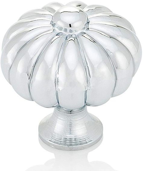 Southern Hills Polished Chrome Flower Cabinet Knobs - Kitchen Drawer Pulls (Pack of 5) SH3222-CHR-5 - - Amazon.com Flower Cabinet, Bathroom Knobs, Kitchen Drawer Pulls, Vanity Drawers, Kitchen Pulls, Cupboard Drawers, Kitchen Drawer, Cupboard Knobs, Kitchen Cabinet Knobs