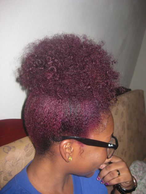 Maroon Hair Dye, Hair Tint Colours, Burgundy Natural Hair, Dark Maroon Hair, Afro Hair Dye, Hair Color For Dark Skin Tone, Hair Braid Designs, Hair Color For Dark Skin, Maroon Hair