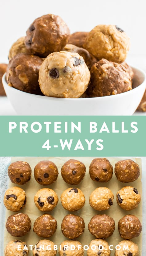 No Bake Protein Balls, Gain Weight For Women, Pancakes Low Carb, Tahini Chocolate, Protein Balls Recipes, Low Carb High Protein, Healthy Protein Snacks, Snack Healthy, Energy Ball Recipe