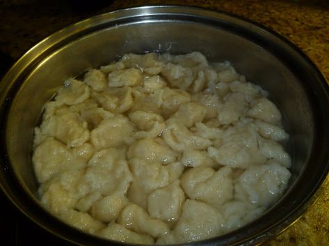 I Like to Bake and Cook!: Drop Noodles for Haluski: Drop Noodles, Haluski Recipe, Noodle Recipes Homemade, Cabbage And Noodles, Slovak Recipes, Homemade Dumplings, Noodle Recipe, Dumplings For Soup, Homemade Noodles