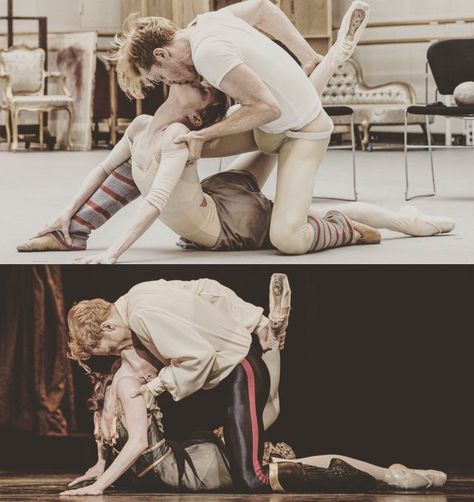 Steven McRae as Rudolf and Sarah Lamb as Mary.