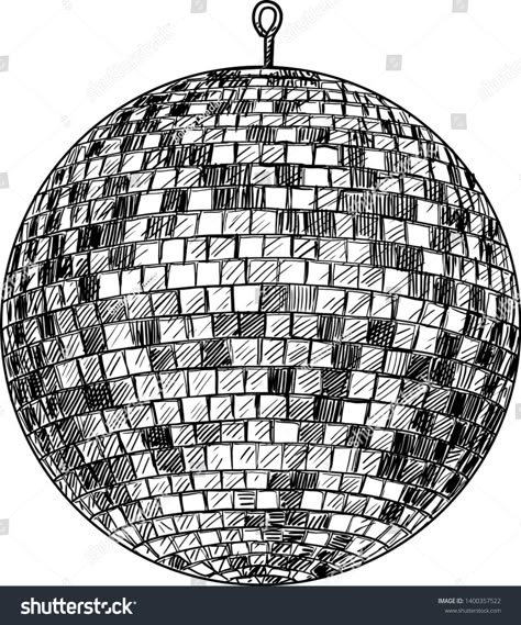 Disco ball illustration, drawing, engraving, ink, line art, vector #Ad , #AFFILIATE, #illustration#drawing#Disco#ball Disco Ball Line Drawing, Disco Ball Template, How To Draw A Disco Ball, Disco Ball Embroidery, Disco Ball Outline, Mirror Ball Drawing, Disco Ball Sketch, Mirrorball Drawing, Disco Ball Drawing