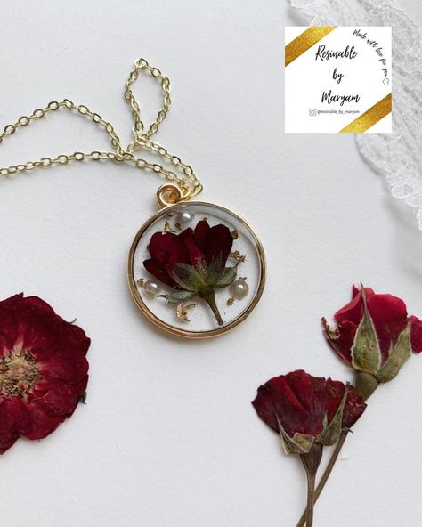 A timeless symbol of eternal affection. 🌹 ”Unleash your inner beauty with our exquisite resin rose pendants. Can be customized as per your choices @resinable_by_maryam #resinablebymaryam Elegant Round Pendant Resin Jewelry, Resin Round Pendant With Flower Charm, Red Resin Pendant Jewelry, Rose Petal Resin Pendant, Rose Preserved In Resin Pendant, Resin Rose, Timeless Symbol, Inner Beauty, Beauty