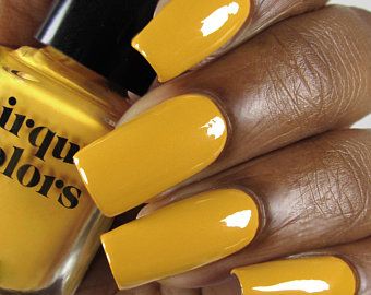 Forest Green Nail Polish, Mustard Yellow Kitchens, Mustard Yellow Curtains, Mustard Yellow Paints, Mustard Yellow Decor, Mustard Yellow Walls, Grey Nail Polish, Orange Nail Polish, Yellow Nail