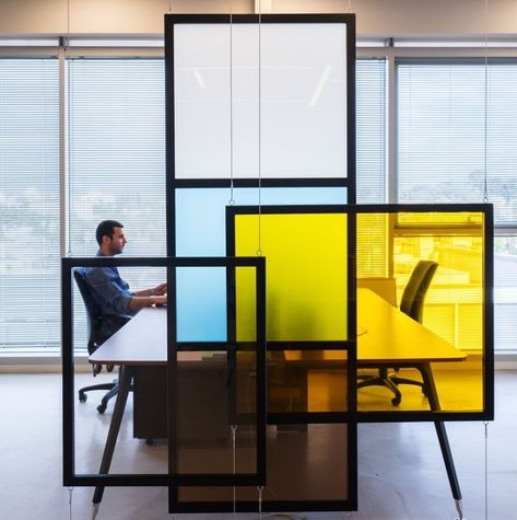 Office Dividers, Cheap Office Furniture, Innovative Office, Office Space Design, Modern Office Design, Office Partition, Partition Design, Workplace Design, Office Workspace