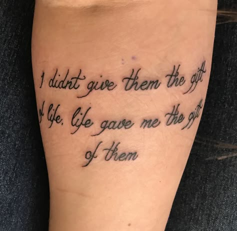 My aunt tattoo I got for my nieces and nephews 😍 Nephew Tattoo, Aunt Tattoo, Niece Tattoo, Army Tattoos, Tattoo For Son, Tattoo Ideas Female, 1 Tattoo, Family Tattoos, Tattoos For Daughters