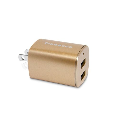 Amazon.com: Tranesca Dual USB Travel Wall Charger with foldable plug for iPhone SE/6/6s,iPad/ iPad Pro / mini and More ( UL and FCC certified- 100% truly marked)-Gold: Cell Phones & Accessories Ipad Air Pro, Usb Wall Charger, Easy Packing, 6s Iphone, Iphone Charger, Travel Kit, Travel Wall, Apple Iphone 6s, New Ipad