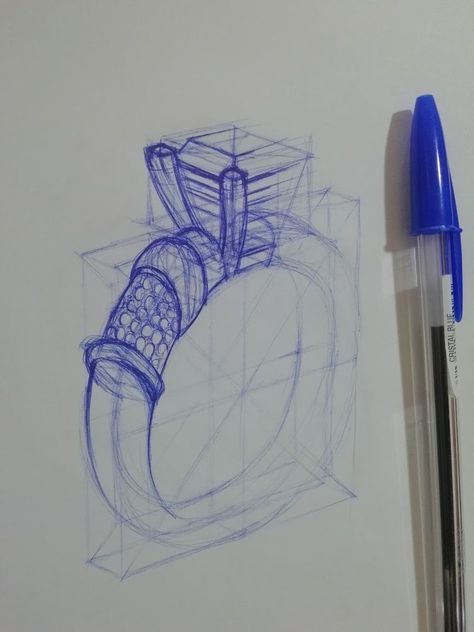 Jewellery Design Drawing, Sketch Jewelry, Ring Sketch, Jewel Drawing, Crystal Drawing, Jewelry Rendering, Colored Pencil Artwork, Art Jewelry Design, Jewellery Design Sketches