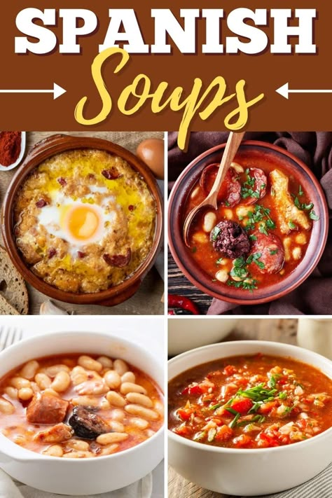 Mexican Stew Recipes, Spanish Soup Recipes, Spanish Soups, Spanish Stew, Authentic Spanish Recipes, Spanish Soup, Traditional Spanish Recipes, Mexican Soup Recipes, Mexican Stew