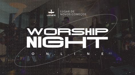 Worship Night Flyer, Night Of Worship, Worship Night, Church Graphics, Bible Women, Graphic Ideas, Church Graphic Design, Design Posters, Church Ideas