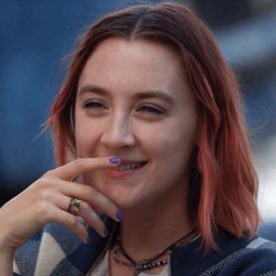 Lady Bird, A Woman, Nails, Red, Hair