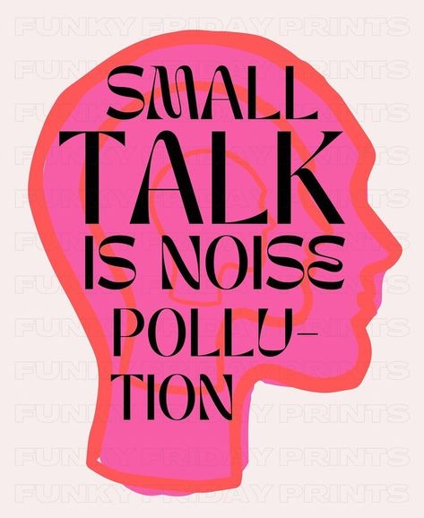 Wal Art, Noise Pollution, Downloadable Prints, Retro Wall Decor, Small Talk, Retro Wall, Room Posters, Wall Print, Cool Posters