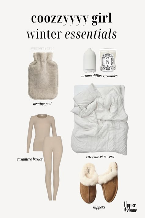 Some essentials for how you get real cozy this winter. Treat yourself to one (or several) of these items - you deserve it! Xoxo Upper Avenue<3  #winterfits #wishlist #wishlistideas #wishlistitems #wishlistideasaesthetic #christmaslist #cashmeresweater #warmchristmas #cozychristmasaesthetic #candles #uggs #uggslippers #candles #cozy #upperavenue Candles Cozy, Prioritize Yourself, Hygge Lifestyle, Nordic Christmas, Warm Christmas, Ugg Slippers, Mind Body And Soul, You Deserve It, Christmas Music