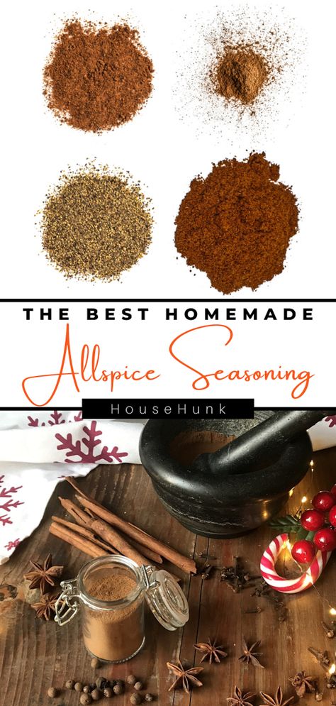 Diy Allspice Seasoning, Homemade Allspice Recipe, Allspice Recipe, Homemade Seasoning Mixes, Spiced Rum Cocktails, Jerk Chicken Recipe, Caribbean Jerk Chicken, Spice Mix Recipes, Homemade Spice Blends