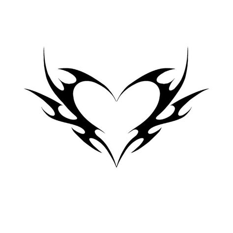 Sigil Heart Tattoo, Succubus Heart Tattoo, Small Neotribal Tattoo, Heart Cybersigil Tattoo, Cybersigilism Heart Tattoo, Grunge Heart Tattoo, Y2k Heart Tattoo, Cybersigilism Heart, Wm Logo