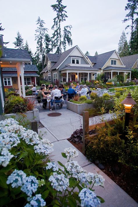 Cottage Communities, Washington Cottage, Pocket Community, Cluster Housing, Neighborhood Design, Green Community, Pocket Neighborhood, House Community, Cottage Tiny House