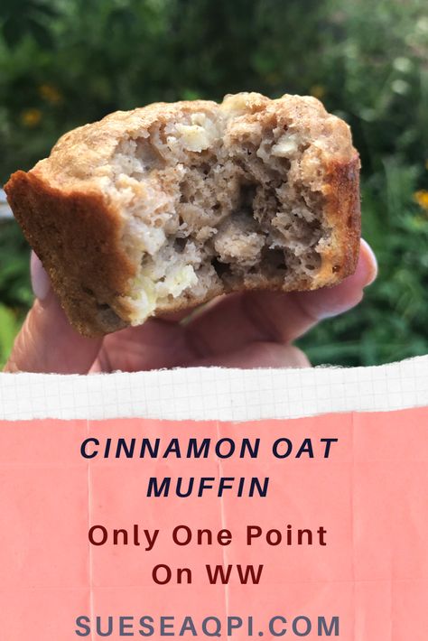 Muffin Recipes Cinnamon, Weight Watchers Muffins, Muffins Healthy, Weight Watchers Meal Plans, Weight Watchers Snacks, Weight Watchers Recipes Desserts, Cinnamon Muffins, Weight Watchers Breakfast, Kodiak Cakes