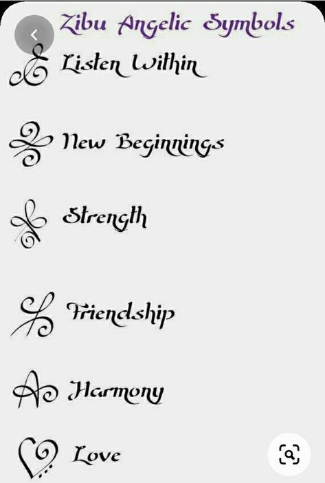 Symbol That Means Strength, Finger Tattoos Symbols Meaningful, Spiritual Tattoos For Women Meaningful, Zibu Angelic Symbols And Meanings, Strength Symbol Tattoos For Women, Keep Pushing Tattoo Ideas, Small Tattoos Meaning Strength, Symbols That Represent Love, Symbol Of New Beginnings