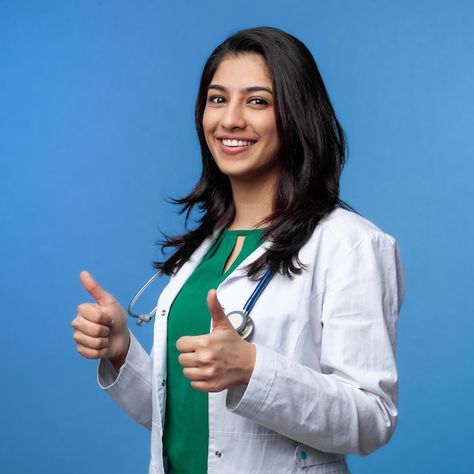 Photo medical concept of asian beautiful... | Premium Photo #Freepik #photo #indian-women #indian-female #indian-lady #woman Indian Doctor, Lady Doctor, Doctor White Coat, Hospital Workers, Student Photo, Ads Creative Advertising Ideas, Hospital Nurse, Advertising Ideas, Doctor Picture